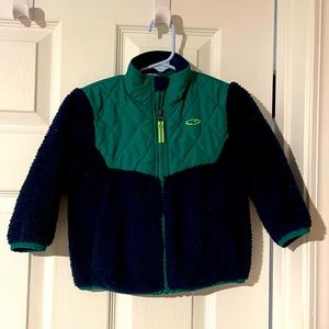 Zip up fleece, size 18m